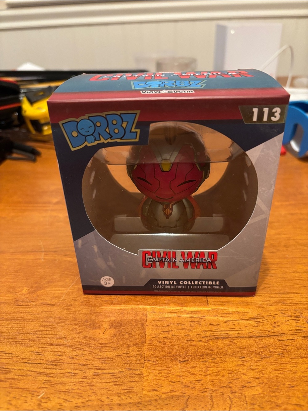 Dorbz Captain America Civil War Vinyl Collectible Action Figure Vision #113 NEW